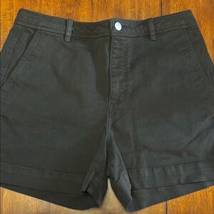 Everlane Black Bermuda Shorts Classic Style NWOT